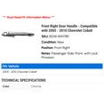 thumbnail image 2 of Front Right Door Handle - Compatible with 2005 - 2010 Chevy Cobalt 2006 2007 2008 2009, 2 of 2