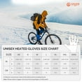 thumbnail image 6 of SAVIOR Heated Gloves With Battery,7.4v 2200mah Rechargeable Heated gloves Thin Thermal Winter Gloves for Men Women (Black), 6 of 10