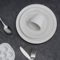 thumbnail image 1 of Browne Palm Porcelain White Dinner Plate, 10.4 in -- 24 per case, 1 of 2