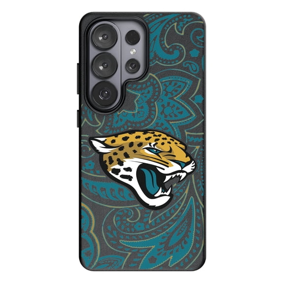 Keyscaper Jacksonville Jaguars Paisley Galaxy Magnetic Bump Case