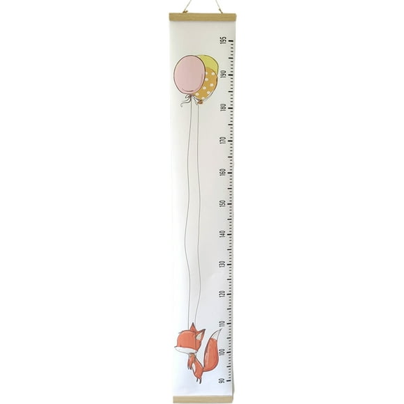 Cheers Baby Height Ruler Cartoon Pattern No Odor Cloth Removable Baby Growth Ruler for Children