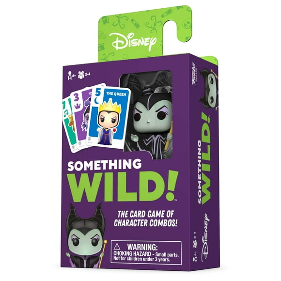 Funko - Jeu de Cartes Something Wild - Disney Villains - 0889698518925