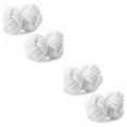 thumbnail image 1 of Unatoiry 10piece Versatile Designs For Every Occasion Cufflinks For Men Eye-Catching Detail Shirt Cufflinks white 2Set, 1 of 6