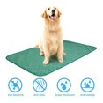 thumbnail image 1 of EIMELI Pet Dog Potty Training Pad Reusable Washable Leak Proof Pee Pad Natural Bamboo Fiber Premium Waterproof Pad /Bed Mat Cleanup Training Soft Absorbent Protection Potty Mat Green Colo, 1 of 7