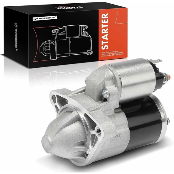A-Premium Starter Motor Compatible with Mazda CX-5 2014-2023, 3 2014-2023, 6 2014-2021, CX-30 2020-2023, 2.5L, 12V 1.4KW 11-Teeth Clockwise, Replace# M000T39671, PY01-18-400R00