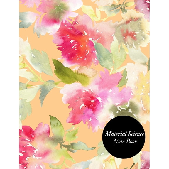 Material Science Note Book: Journal for Research Observation Guide Log Book & Experiment Record Book for Scientists, Lectures, Teachers, Students, Boys & Girls. Paperback (Paperback)