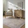 thumbnail image 6 of BoutiqueRugs Yamka Traditional Area Rug - Dusty Rose, Faded Lavender, Muted Blue - 5' x 7'6", 6 of 6