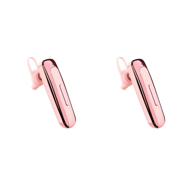 Tholdsy Auriculares compatibles con Bluetooth, miniauriculares deportivos inalámbricos, auriculares internos portátiles inteligentes, modo de espera Rosa 2piezas