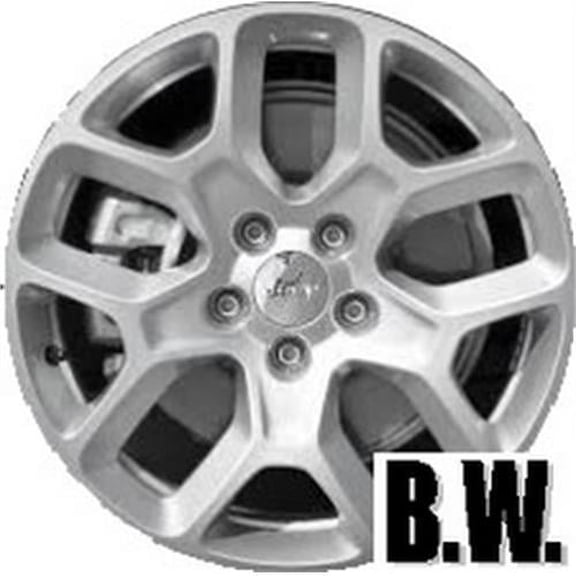 17x7 in Wheel for Jeep RENEGADE 2015-2018 SILVER Reconditioned Aluminum Rim