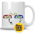 thumbnail image 3 of Personalized Mugs For Best Dog Mom Ever Mother's Day Birthday Thanksgiving Christmas Presents for Pet Dogs Lovers Fur Mama from Daughter Son 11 Oz 15 Oz Ceramic Coffee Mug (2 Bowls), 3 of 7