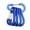 Royal blue, variant on CEORPER 5Pcs Carabiner Hook for Outdoor Hiking, Gym, Small Carabiner for Leash Harness