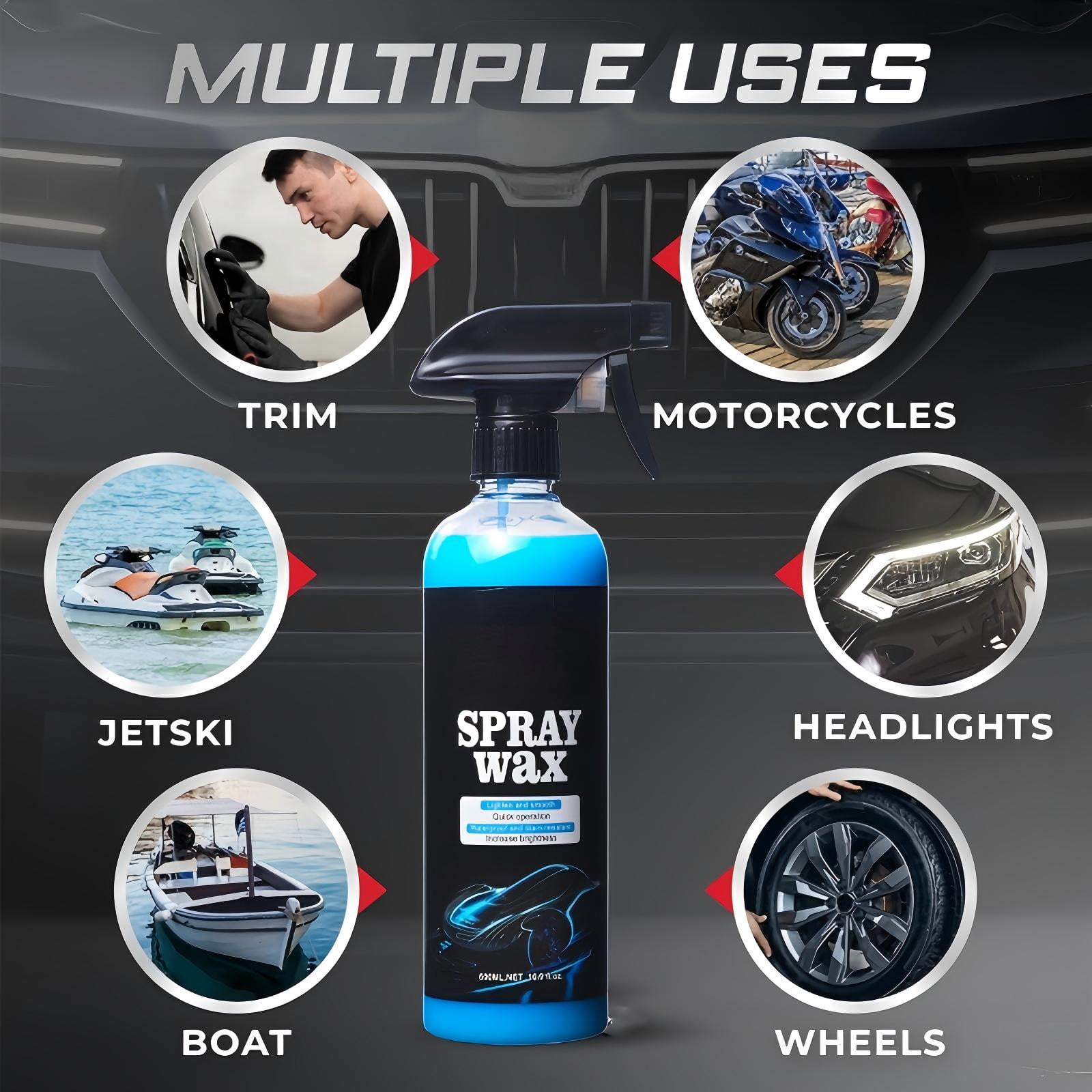 High-quality 3-in-1 Nano-ceramic Coating Spray - Scratch-resistant High-gloss Finish, Easy To Apply To All Paint Types/vehicles, Long-lasting Protection Kit (restore Gloss, Enhance Care)