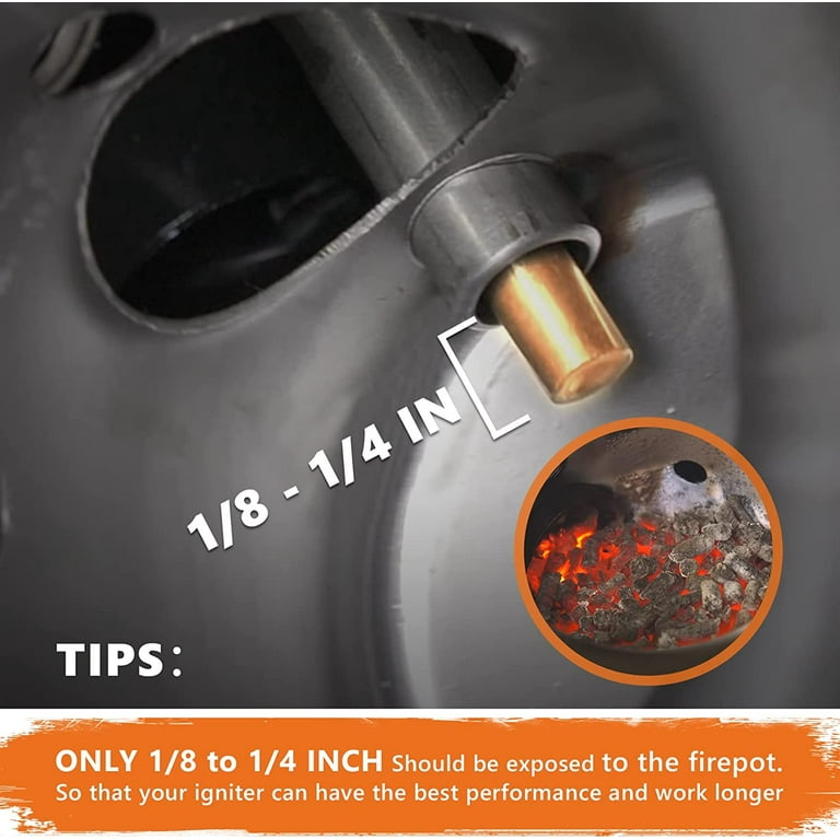 YAOAWE 2 Packs Upgraded Igniter Replacement for Pit Boss and Camp