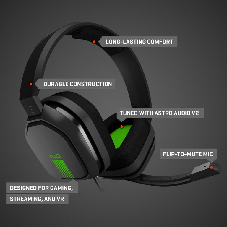 Auricular Gamer Logitech Astro A10 Negro