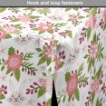 thumbnail image 4 of Floral Dog Crate Cover, Blossoming Flower Arrangements and Bunnies Pattern, Easy to Use Pet Kennel Cover Small Dogs Puppies Kittens, 7 Sizes, Blue Multicolor, by Ambesonne, 4 of 6