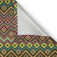 thumbnail image 4 of Ambesonne Geometric Valance Pack of 2, Mexican Zigzag Motif, 54"X12", Multicolor, 4 of 5