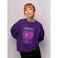 thumbnail image 2 of Flying 3D Smiles Techno Style Sweatshirt Women -Image by Shutterstock, Female Medium, 2 of 4