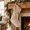 D, variant on Quilted Christmas Stocking with Elegant Bow Detail, 17X10 Inch Beige Velvet Hanging Decoration for Holiday Mantel Display