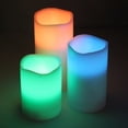 thumbnail image 3 of Color Changing LED Flameless Candles With Remote, 3 of 4