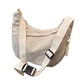 thumbnail image 3 of XQWJWLA Crossbody Bag for Women Stylish Casual Corduroy Crossbody With Zipper Closure And Adjustable Strap For Everyday Use And Travel, 3 of 5