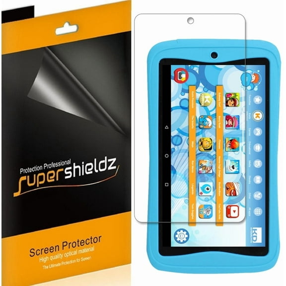 [3-pack] Supershieldz for Kurio Next 7" Kids Tablet Screen Protector Anti-Bubble High Definition (HD) Clear Shield