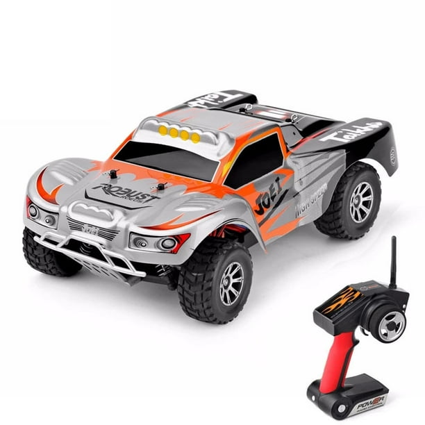 Alextreme 1:18 RC Car 2.4G Radio Remote Control Rally Car High Speed Rechargable RC Cars Toys Boy for Children Gift(Silver) -