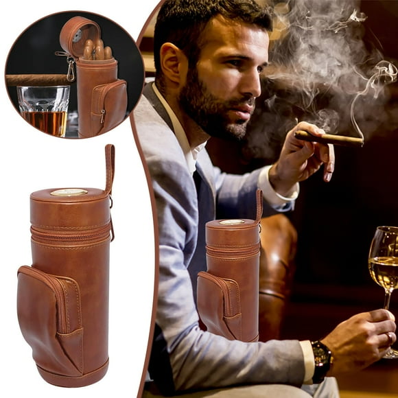 Handmade Vintage Large Capacity Function Stylish Bag Custom Engraved Leather Travel For Dad Boyfriend And Groomsmen Collapsible Storage Tote