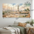 thumbnail image 4 of Designart "Religious Scene at the Prophet s Mosque II" Islamism Metal Wall Decor Set, 4 of 5
