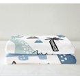 thumbnail image 2 of Blanket Modern Cartoon Plush Blanket, Wild Animal Throw Soft Couch Throw, 2 of 5