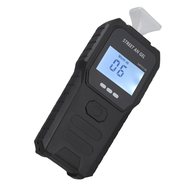 Testeur d'alcool, ProfessionalGrade Portable Easy Use Encement Detector avec l'écran LCD Digital Affichage 5 Papistes pour la maison