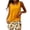Yellow, variant on WREESH Womens Tankini 2025 Spring and Summer Fashion Plus Size Conservative Skirt Style Two-Piece Swimsuit Suit Beach Bathing Suit Yellow