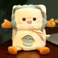 thumbnail image 4 of Sofa Cartoon Blanket Flannel Skin Friendly Soft Tether Strap Design Sofa Blankets for, 4 of 5