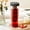 Gray, variant on 34 oz Plastic Water Bottle with Filter, Portable Cold Brew Coffee & Fruit Tea Cup with Hidden Handle for Home, Office & Travel