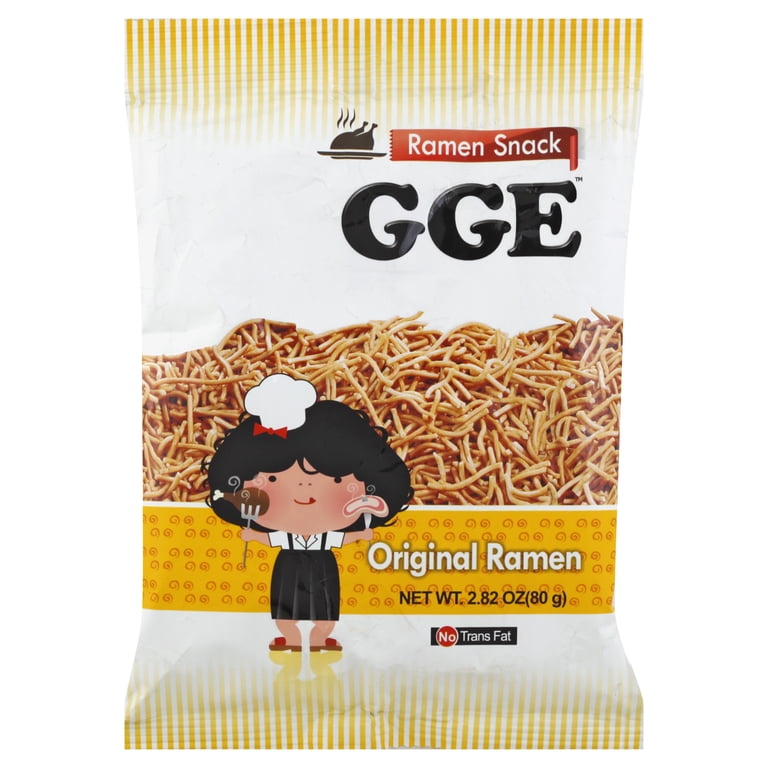 Wismettac Asian Foods GGE Ramen Snack Original, 2.82 oz., Bag