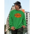 thumbnail image 2 of College Style Brnx Sweatshirt Men -Image by Shutterstock, Male Medium, 2 of 4