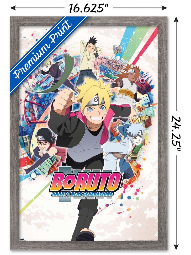 Boruto: Naruto Next Generations - Circle Wall Poster, 14.725