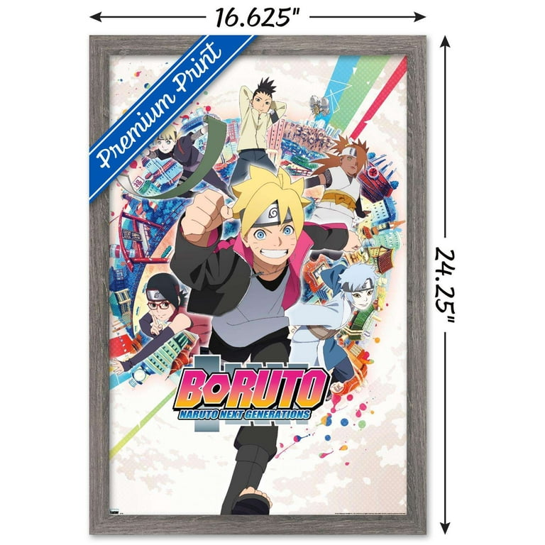 Boruto: Naruto Next Generations - Circle Wall Poster, 14.725