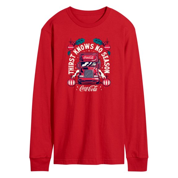 Coca-Cola - Thirst Knows No Season - Men's Long Sleeve Graphic T-shirt