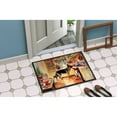 thumbnail image 4 of Carolines Treasures DAC3796MAT 18 x 27 in.  German Shepherd Christmas Cookies Doormat, 4 of 6