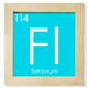 thumbnail image 1 of Química de metales pobres elementos periodo mesa flerovium FL Pantalla de escritorio de pared de fotograma cuadrado, 1 of 4
