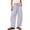 Purple(New&Hot), variant on ZHYou No Boundarie Stripe Pants for Women Drawstring Elastic Waist Wide Leg Lightweight Vacation Casual Trousers with Pockets,Black,Size M