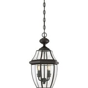 Quoizel NY1178Z Newbury 2-Light Outdoor Lantern, Medici Bronze