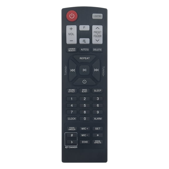 Replacement Remote Control AKB74955381 fit for LG Home Audio System Remote AKB74955382