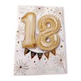 thumbnail image 1 of Sensations 18 Today Number Foil Balloon, 1 of 3