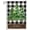 Green, variant on Christmas Garden Flag Burlap Double Sided, Christmas Jesus is the Reason for the Season Nativity Jingling Bell Red Flag Winter Holiday Xmas Yard Outdoor Decoration 12.5x18 Inch