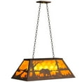 thumbnail image 2 of Meyda 234094 33 in. Long Bear at Lake Oblong Ceiling Pendant Fixtures, 2 of 7