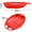 Red-Z6, variant on Round Sand & Snow Sled Disc - 48" Durable PP Plastic Slider for Kids & Adults - Non-Slip Handle, Sunk Seat Design - Works on Snow, Sand & Grass - Supports Up to 100kg