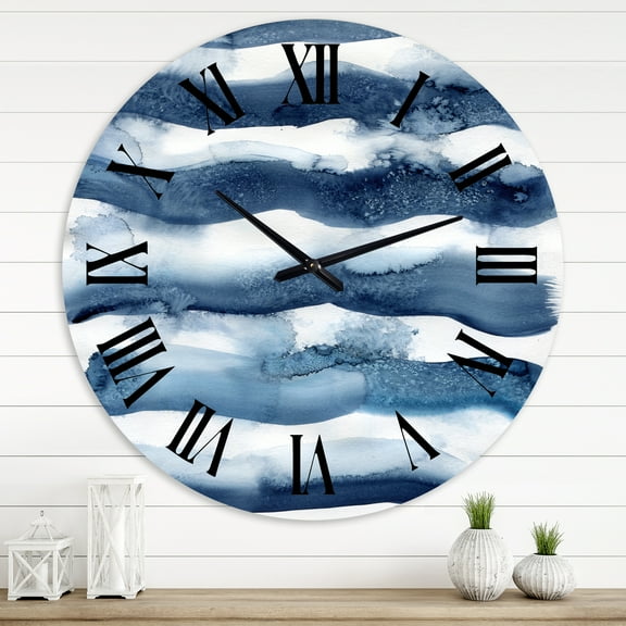 Designart 1 in Quartz Modern/Contemporary Wall Clock