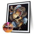 thumbnail image 2 of 5D DIY Diamond Painting Kits Full Round Drill Skull Snake Mosaic (NH2076) Sywqhk Decoración hogareña, 2 of 9