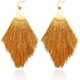 thumbnail image 1 of Pendientes Largos Elegantes Con Borla - Naranja Adepaton LRWJ272-10, 1 of 7